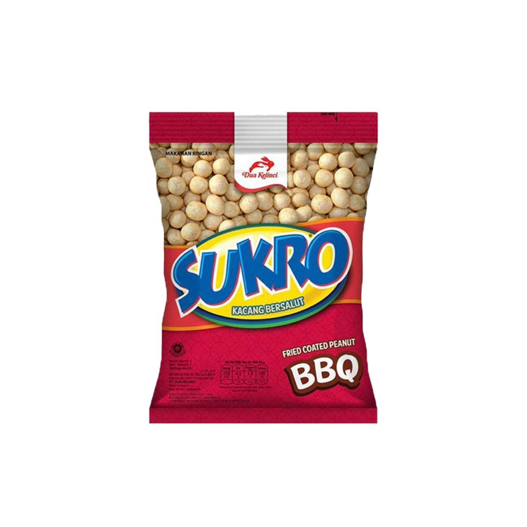 

Dua Kelinci Kacang Atom Barbekiu Sukro 95 gram
