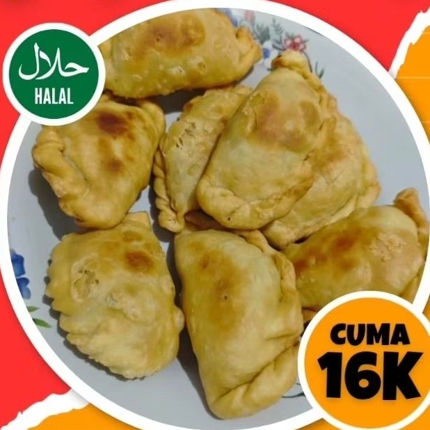 

pastel sayur telur isi 5pcs siap goreng