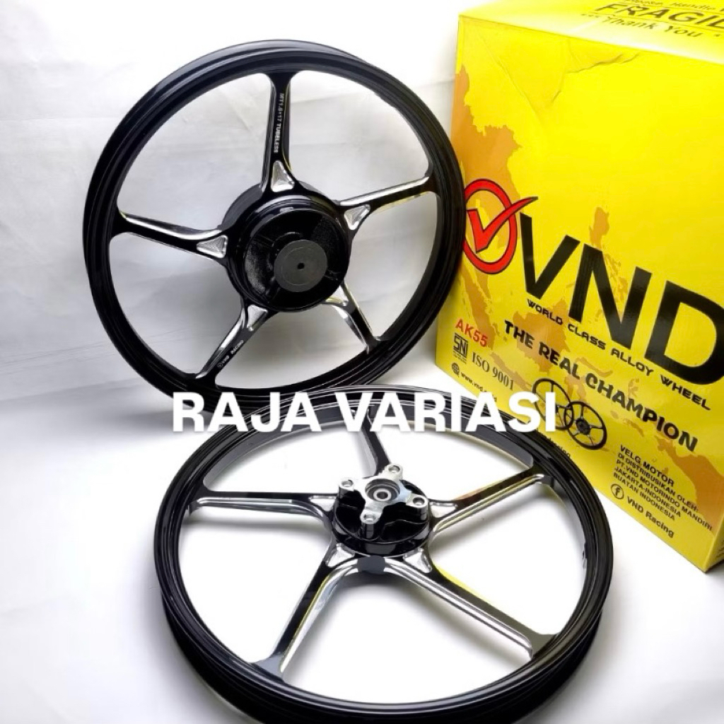 VELG VND RACING AK 55 UKURAN 160x18 & 160x18 RX KING PNP VELG RACING VND AK55 RX KING THN 2002/2018 