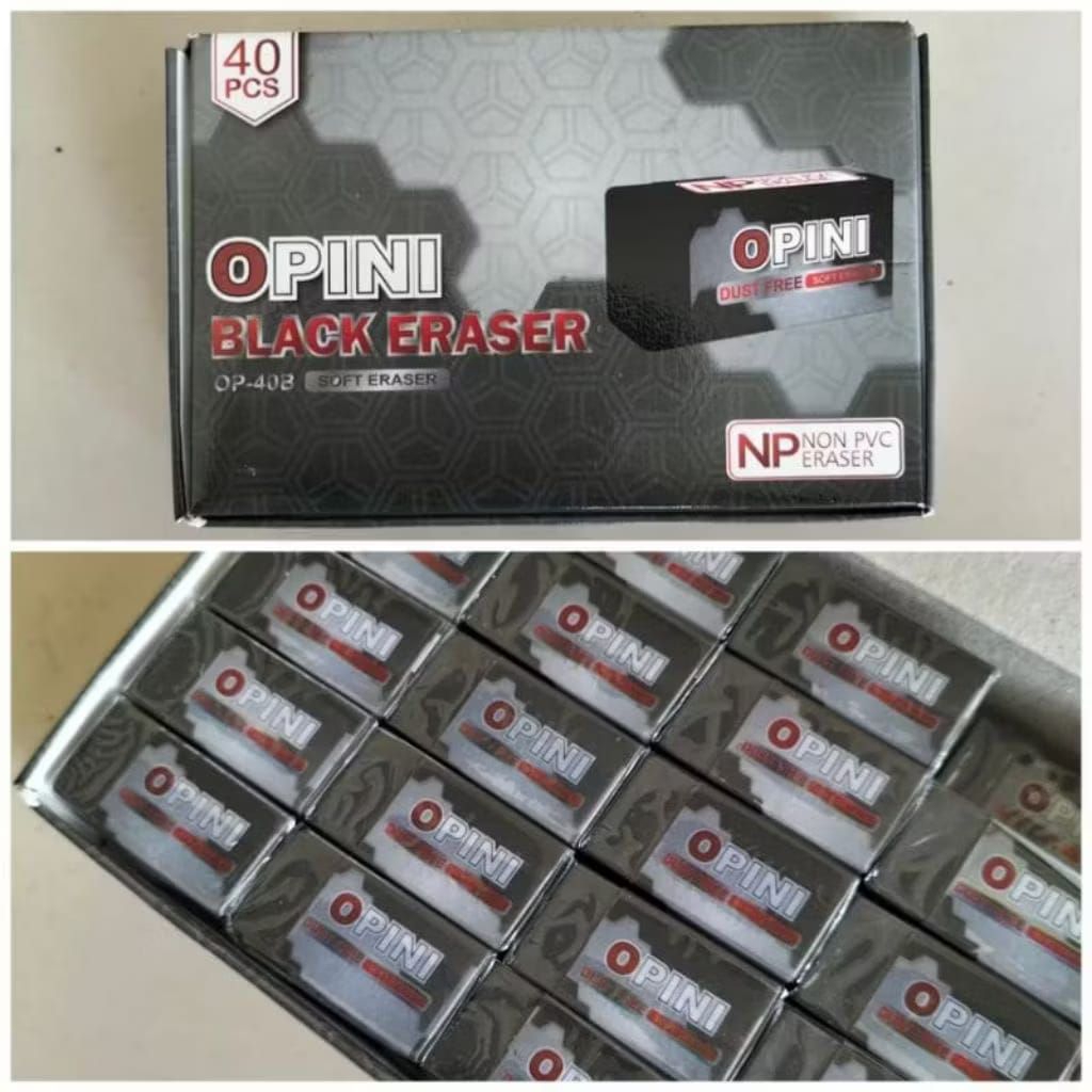 

(1 PAK ISI 40) Setip Murah GOZTAR / Penghapus Murah GOZTAR Kecil Kode B-40