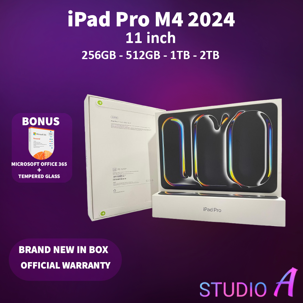 iPad Pro M4 11 inch 2024 512GB 256GB WiFi Only