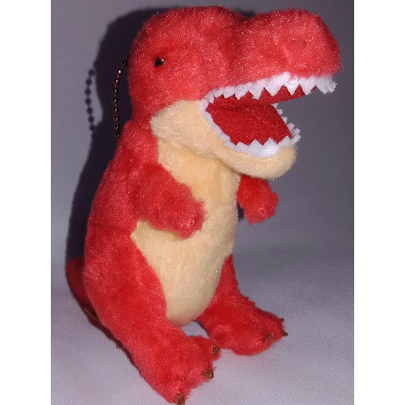Dinosaur Plush Keychain Boneka Gantungan Kunci Plushie Dinosaurus Amuse Yell Sunlemon