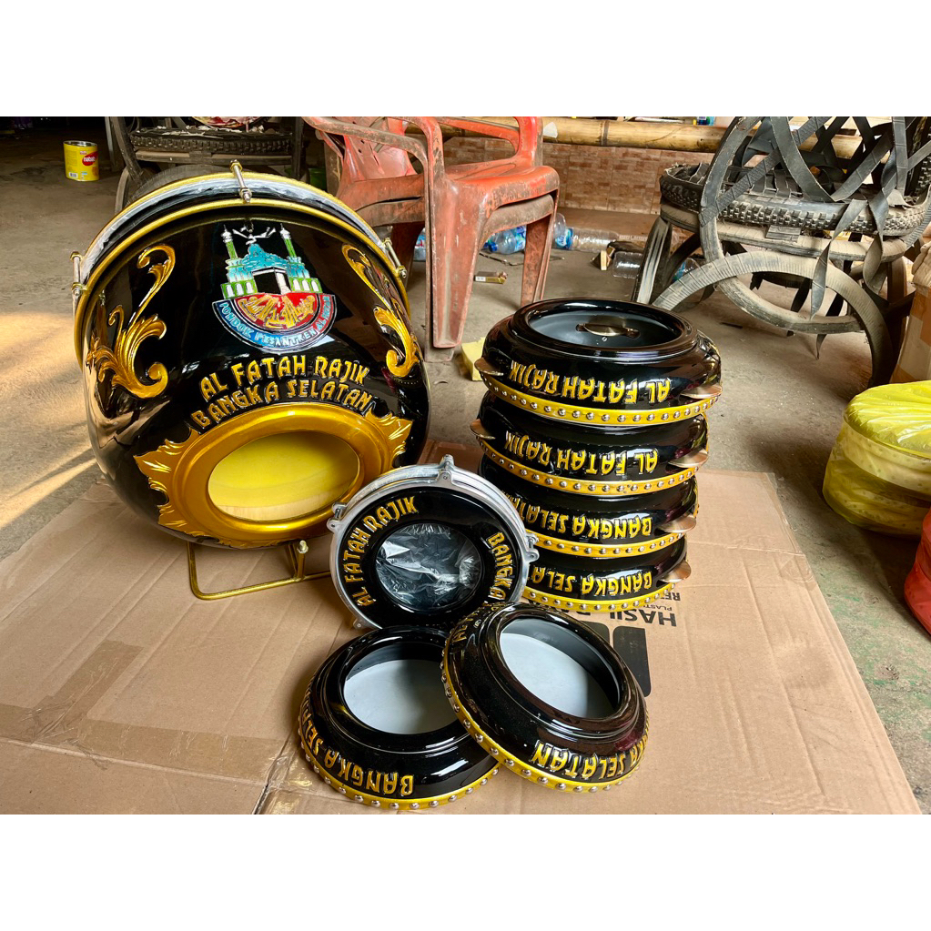 satu set ukir hadroh tanpa darbuka/ satu paket hadroh ukir tanpa darbuka/ satu set hadroh ukir tanpa