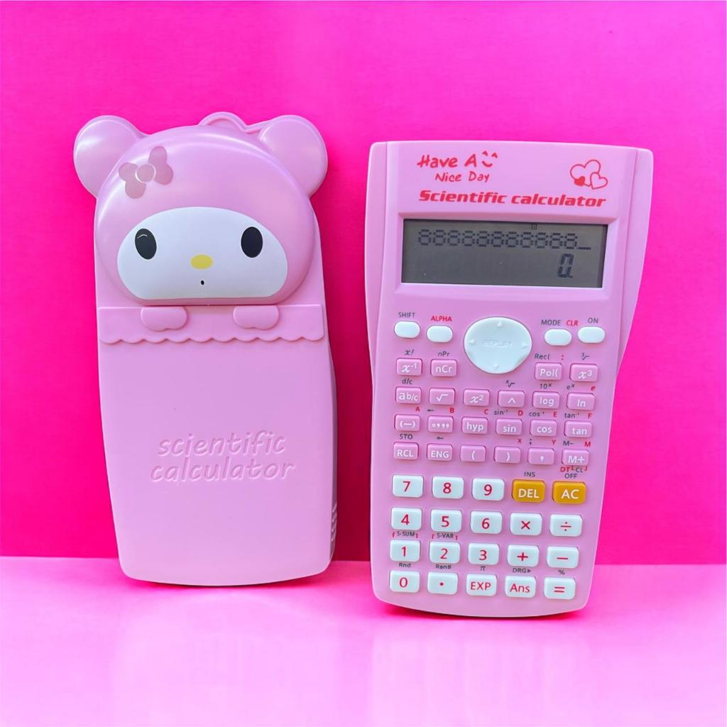 Calculator Scientific Melody Kuliah Calculator ilmiah Karakter Melody Pink Kalkulator Muka Melody
