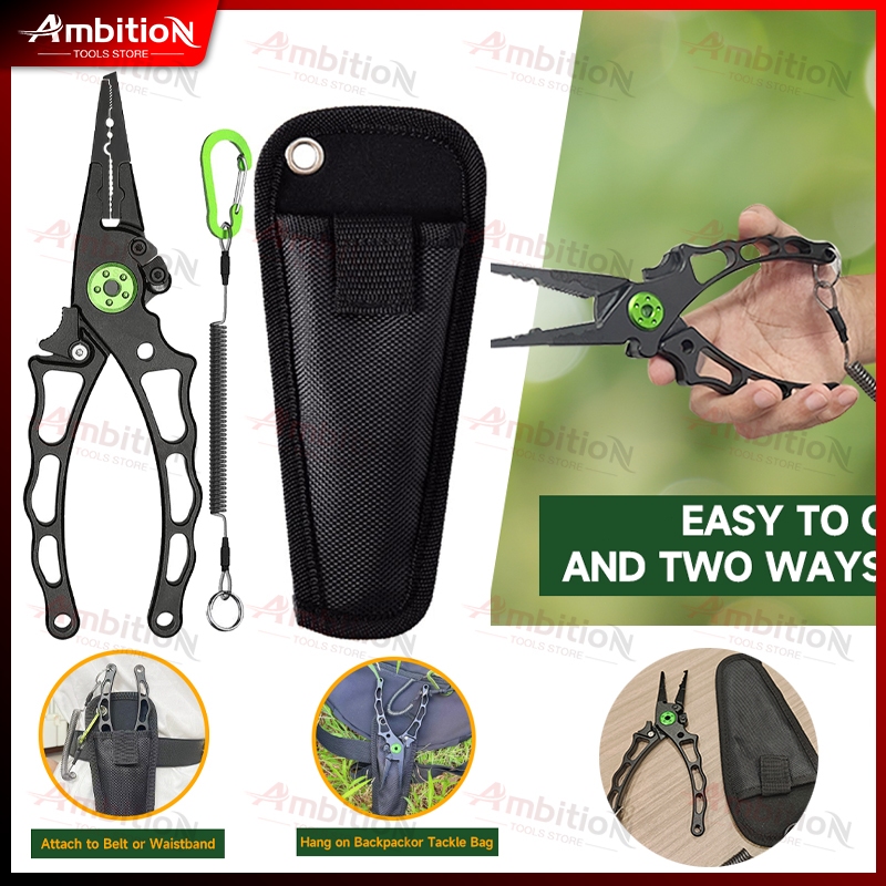 Fish Lip Grip /  tang pancing fish lip grip penjepit ikan dilengkapi timbangan dan meteran,Dapat dit