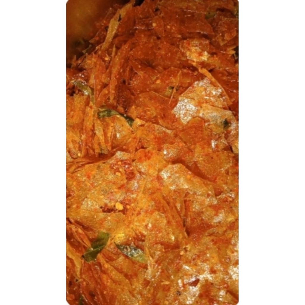 

KRIPIK KACA DAUN JERUK 500gr