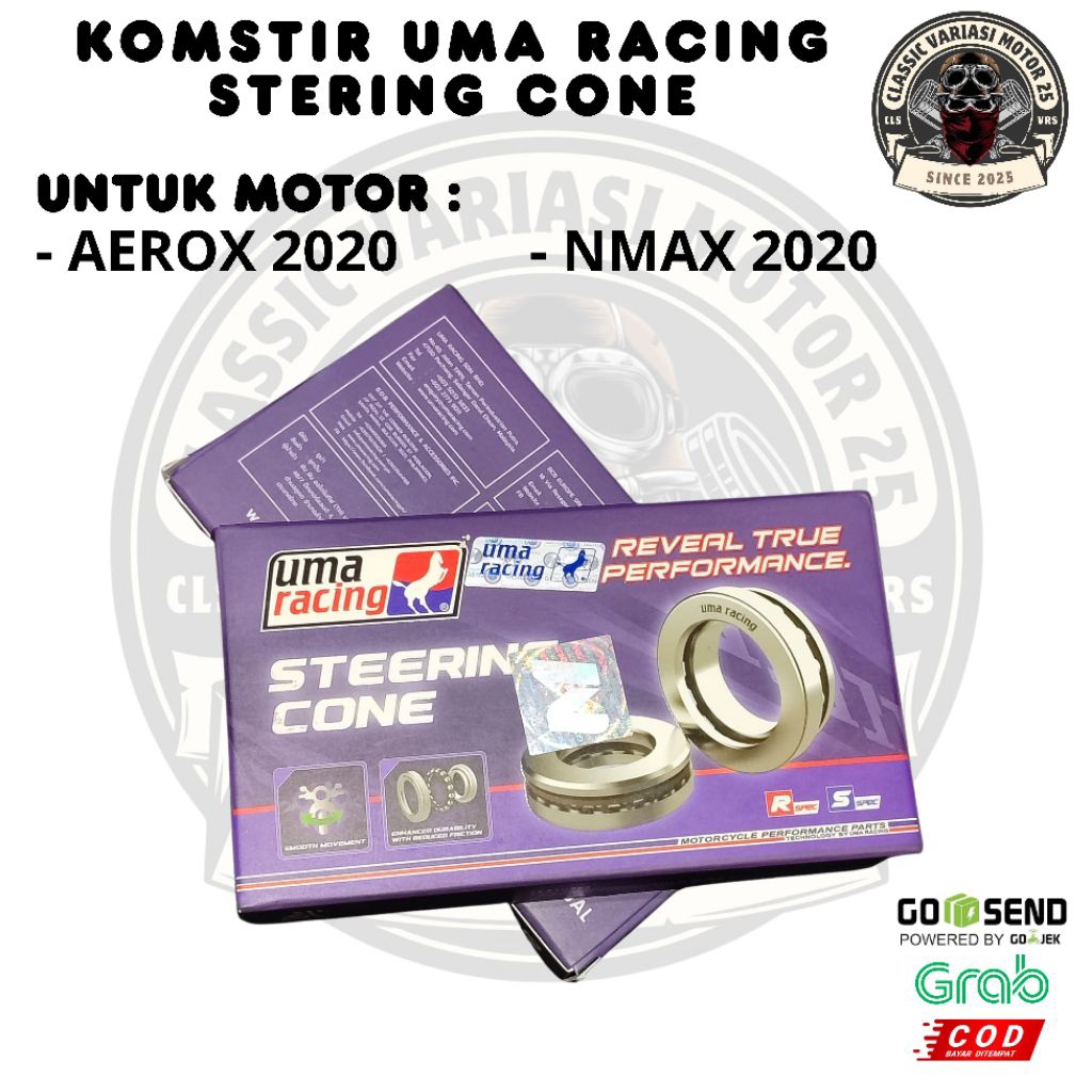 Steering Cone Komstir Uma Racing Untuk Motor Aerox 2020 Nmax 2020
