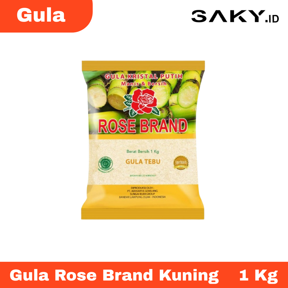 

Gula Kristal Rose Brand Kuning 1 Kg