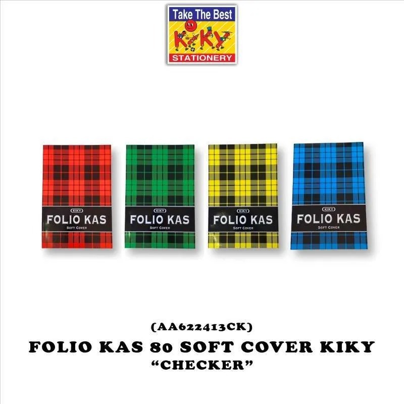

Jual Buku Kas KIKY Folio / Soft Cover F4 Besar TERBARU & ORIGINAL
