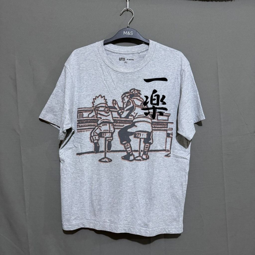 UNIQLO x Naruto Shippuden | Kaos cowo UT Anime Cartoon