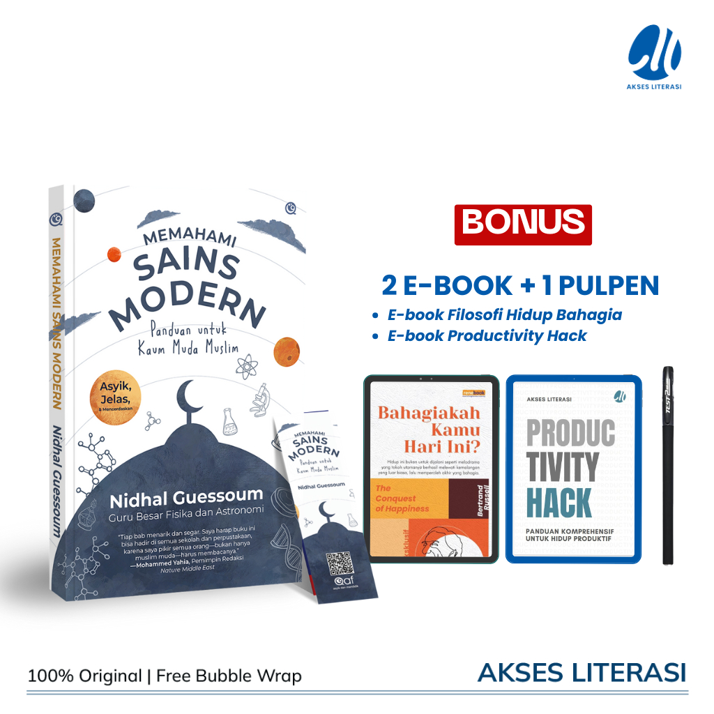Buku Agama Islam Memahami Sains Modern (Panduan untuk Kaum Muda Muslim) - Nidhal Guessoum - Penerbit