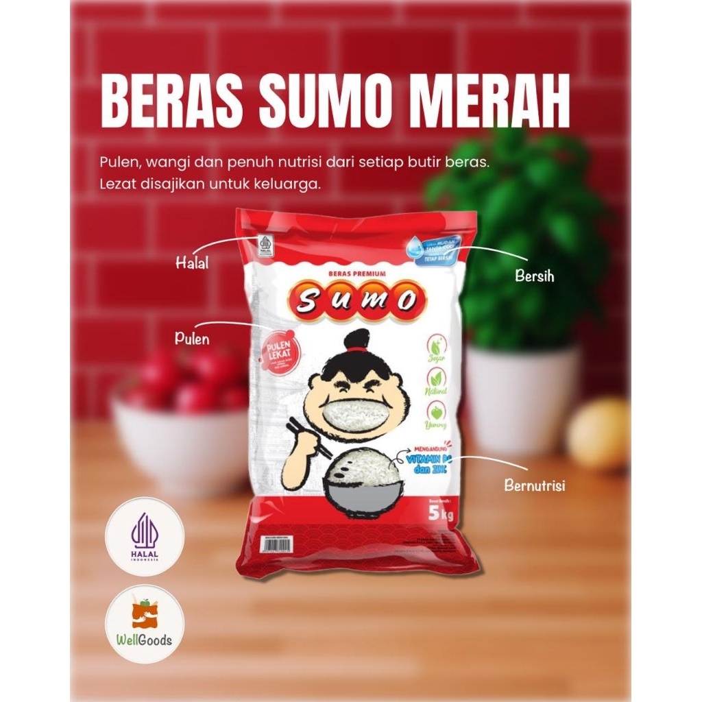 

BERAS SUMO SUPER PREMIUM MERAH 5KG