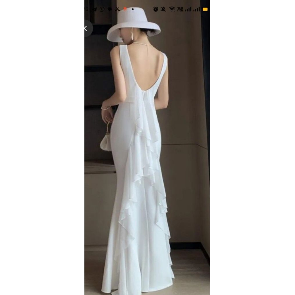 new pre wedding dress, wedding dress simple