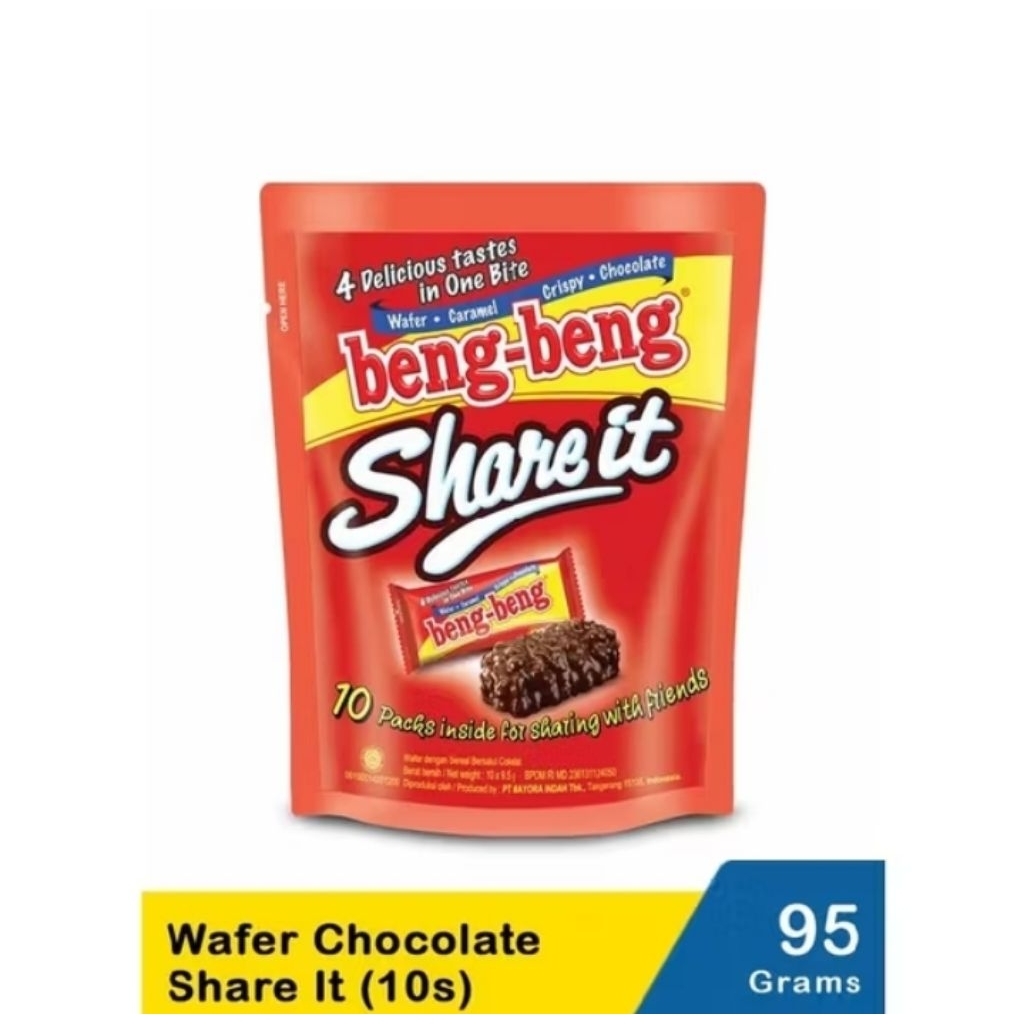 

Beng beng Share it isi 10 bungkus @95gr