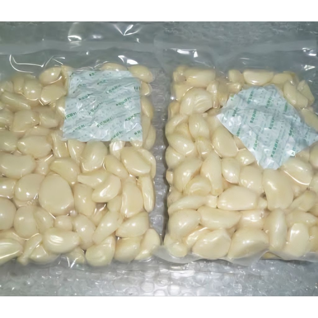 

BAWANG PUTIH KUPAS Kating Fresh Bersih dan Segar Kemasan 500 Gram dan 1 Kg