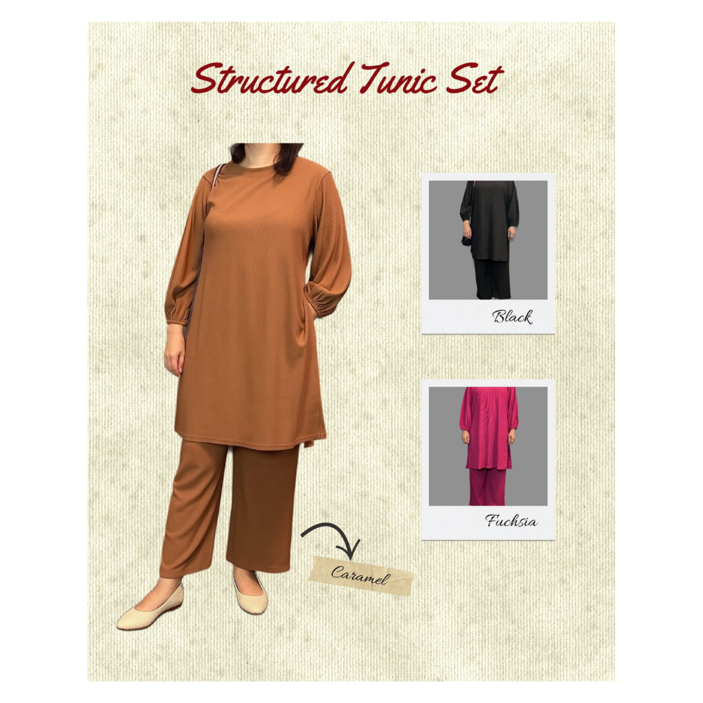 Structured Tunic Set