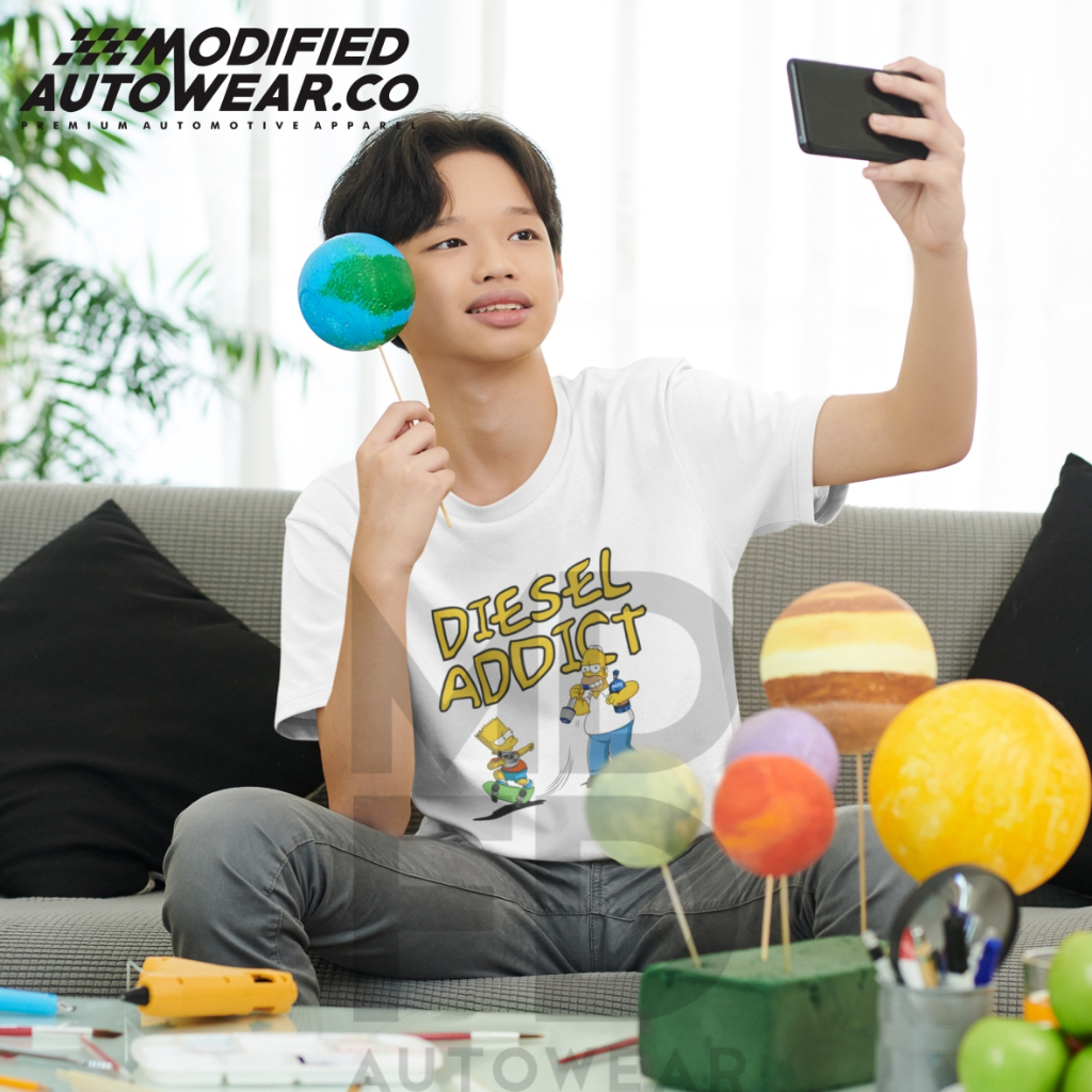 kaos diesel power kaos otomotif diesel innova fortuner pajero kaos simpson DIESEL ADDICT