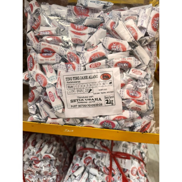 Ting Ting Jahe/Permen Jahe Jadul