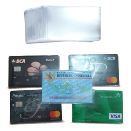 

Tempat Cashing Plastik Sarung KTP / Kartu Member Plastik