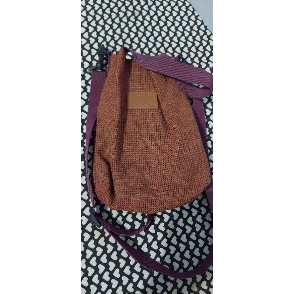 Tas Rajut Jogja slempang pria. dan wanita serbaguna | Baru pakek sekali saja.