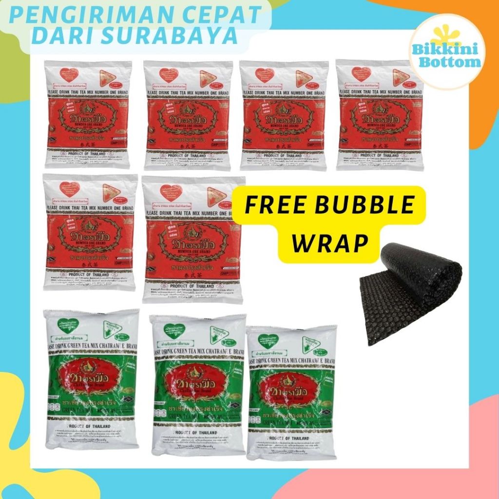 

PAKET HEMAT CHATRAMUE 6 THAI TEA 3 GREEN TEA