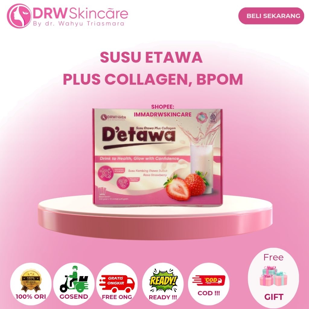 

DRW Skincare Susu Kambing D'etawa isi 10sachet