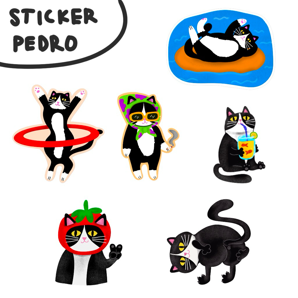 

Sticker "Pedro" Satuan