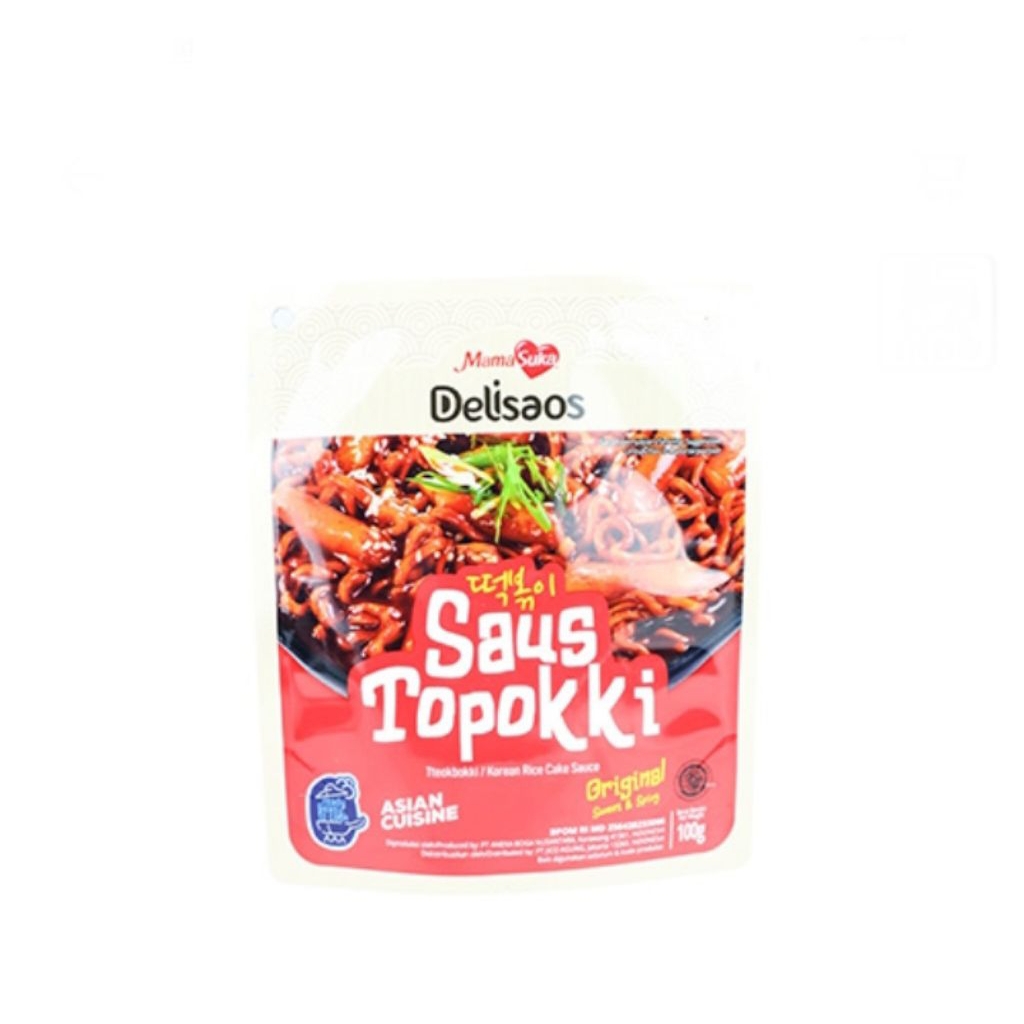 

mama suka delisaos saus topokki original 100 gram