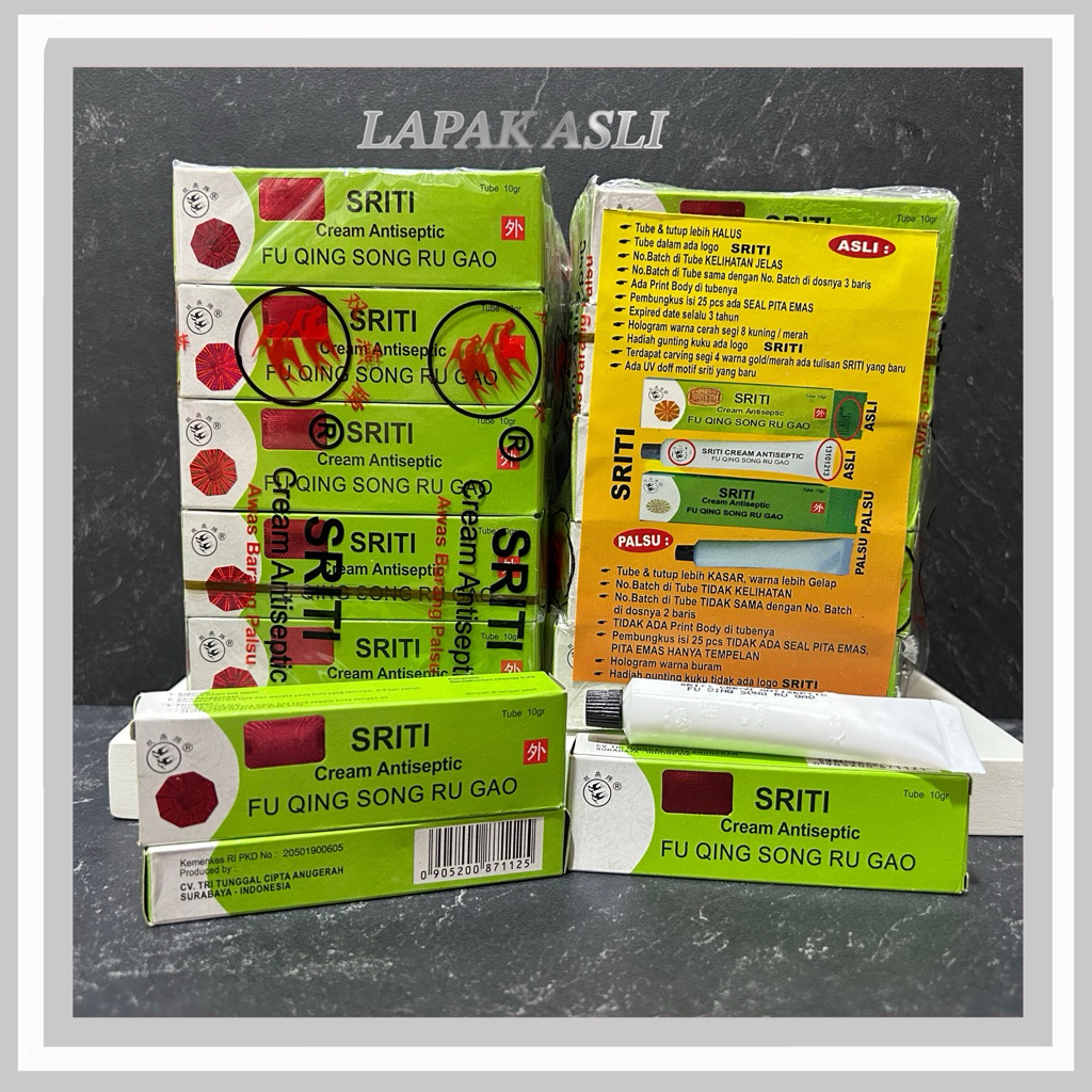 SALEP SRITI ORIGINAL ASLI BPOM