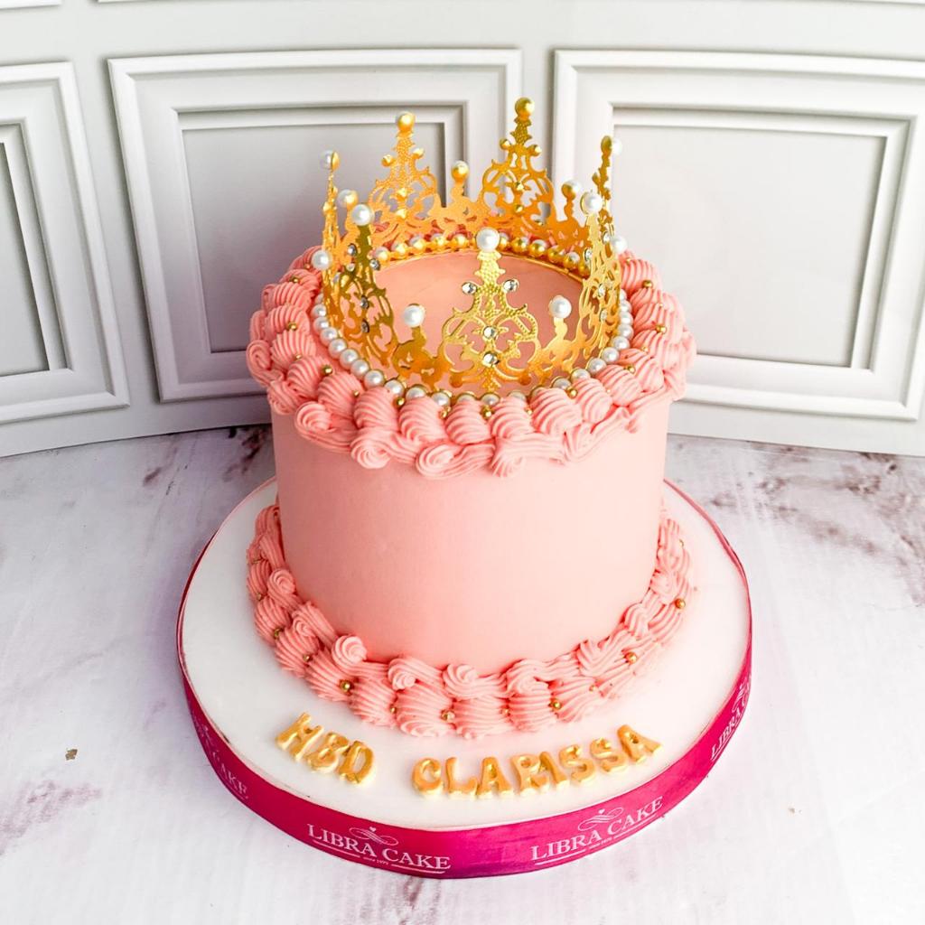 

Kue Ulang tahun/Birthday Cake/Kue Ultah Tema Mahkota/Queen Cake