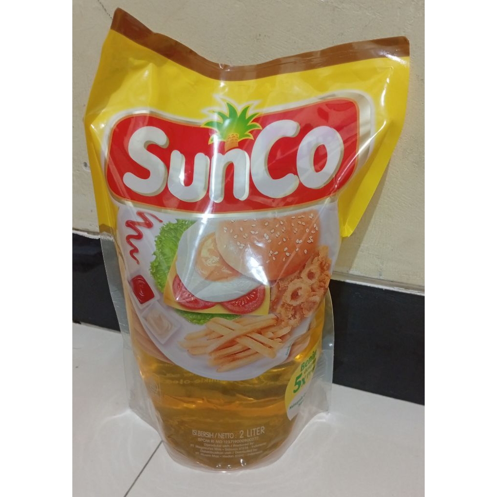 

SunCo minyak goreng refill 2 lt