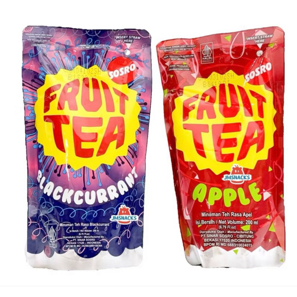 

Fruit Tea Sosro Pouch Apel 200mL