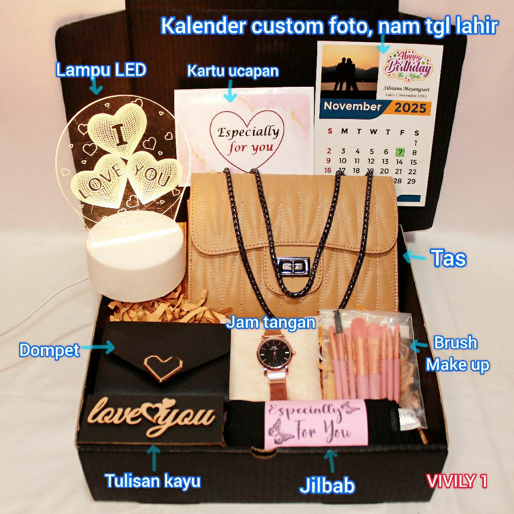 Hadiah ulang tahun untuk wanita kado ulang tahun wanita hampers kado anniversary edition terbaru had