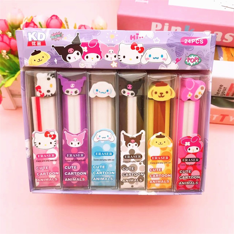 

[KHUSUS BATAM] Penghapus pensil motif karakter sanrio