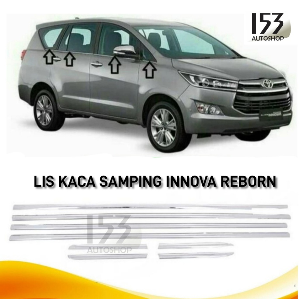 Lis Kaca Pintu Samping Innova Reborn