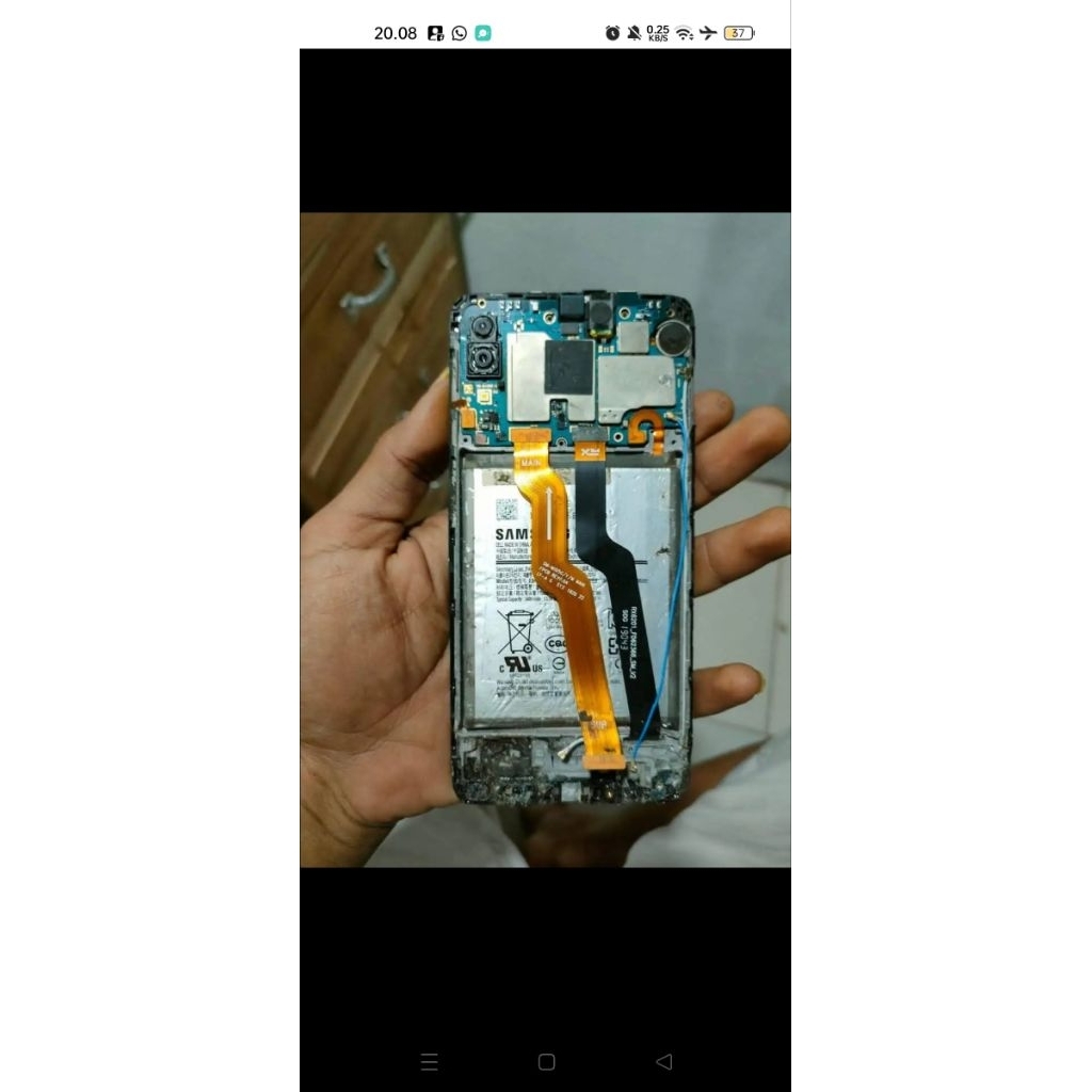 mesin samsung m10 normal