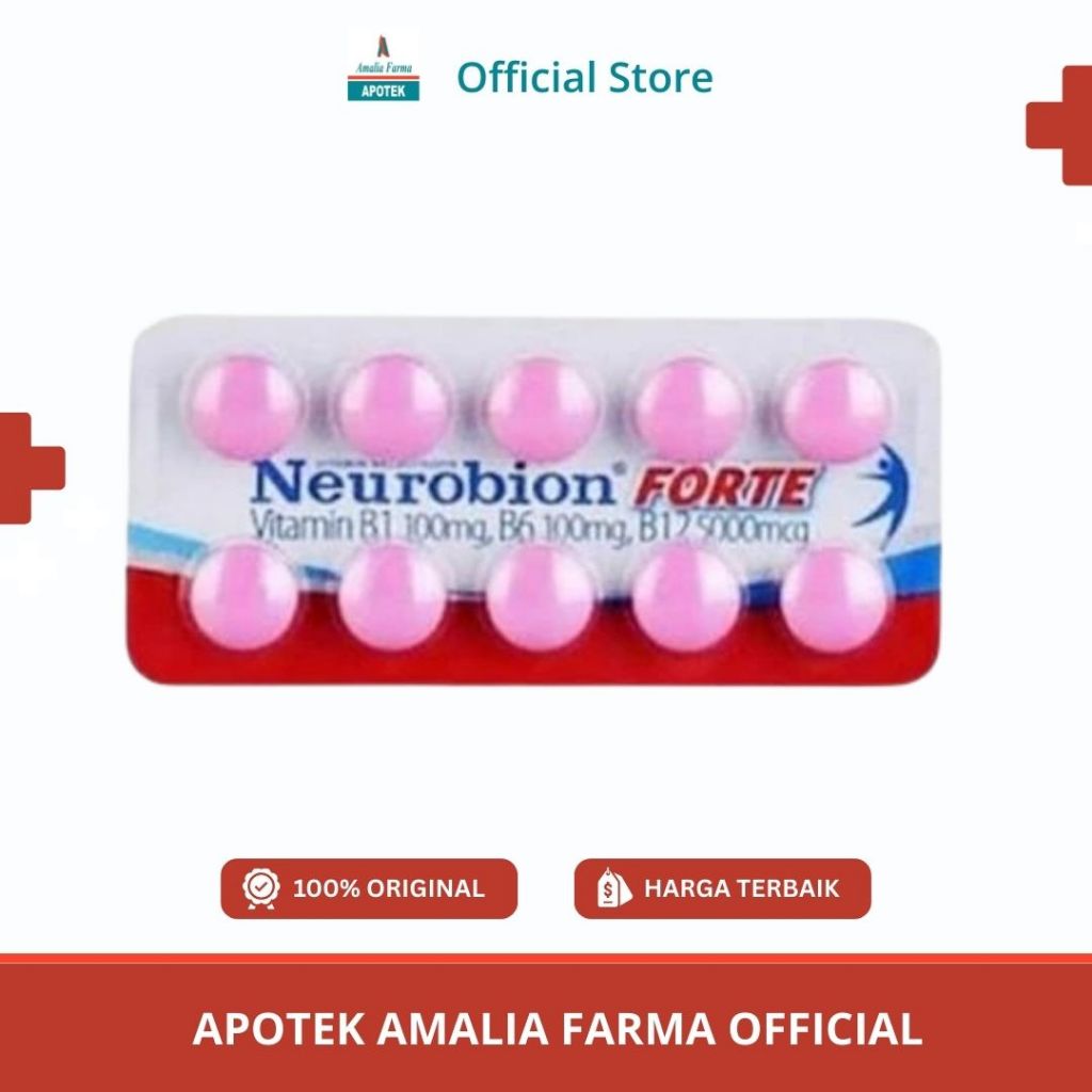 Neurobion Forte 1 Strip 10 Tablet