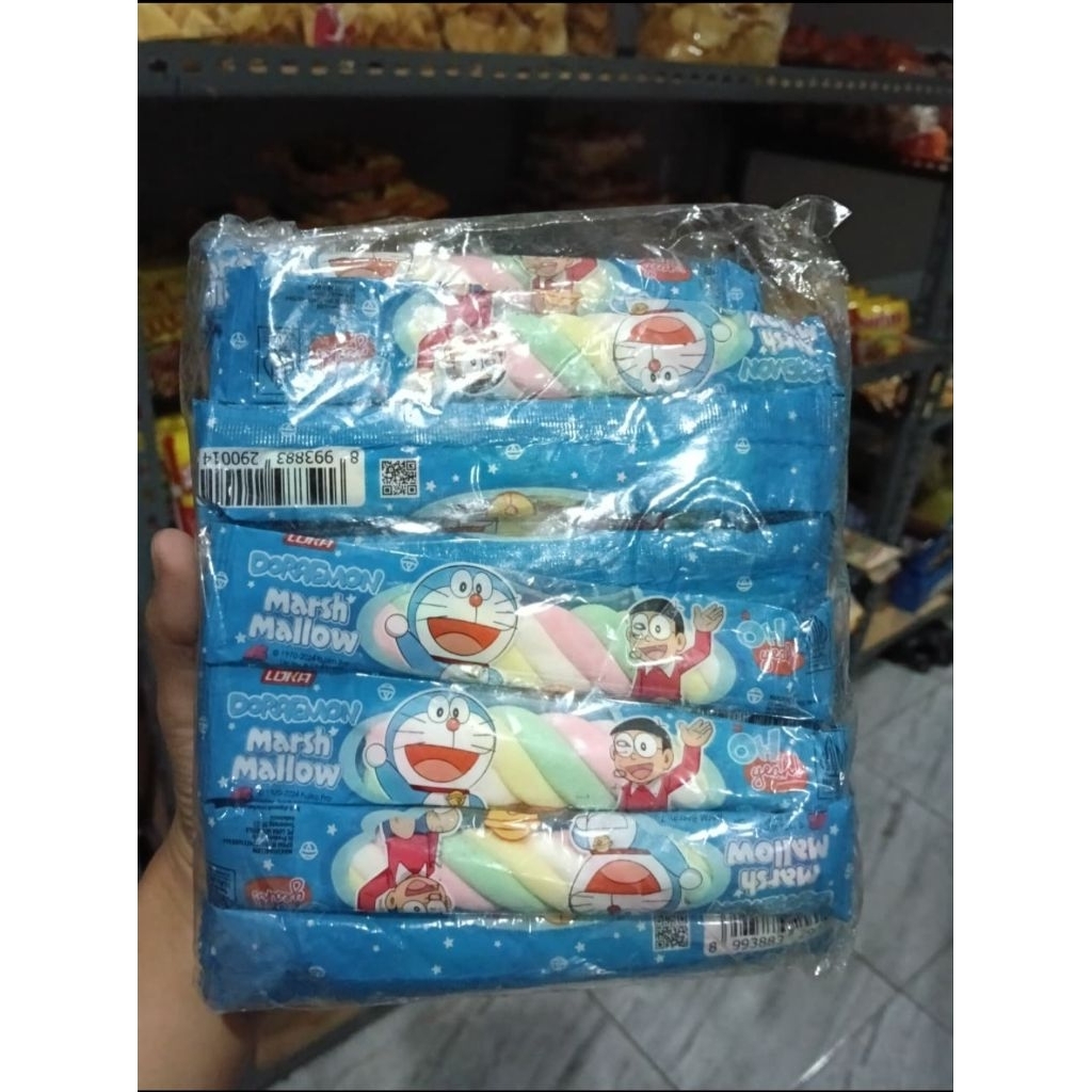 

MARSHMALLOW LOKA ISI 20PCS DORAEMON TAMBANG HOTDOG