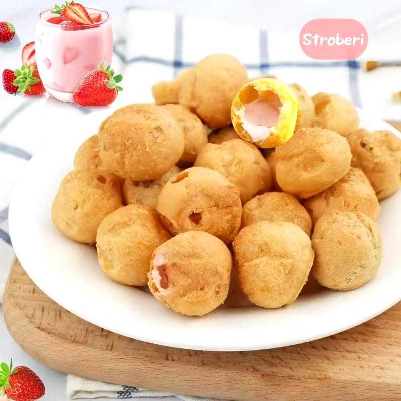 

100 GRAM SOES STRAWBERRY | SOES KERING RASA STRAWBERRY | SUS RASA KRIM STRAWBERRY