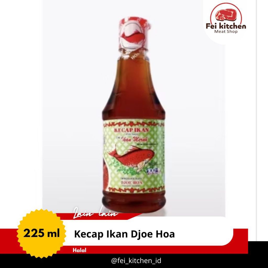 

Kecap ikan Djoe Hoa 225ml