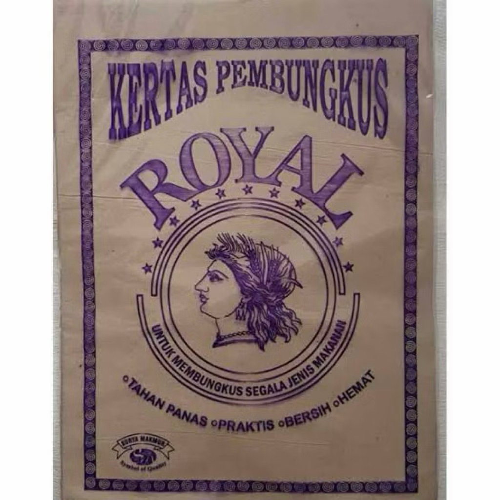kertas nasi royal pembungkus