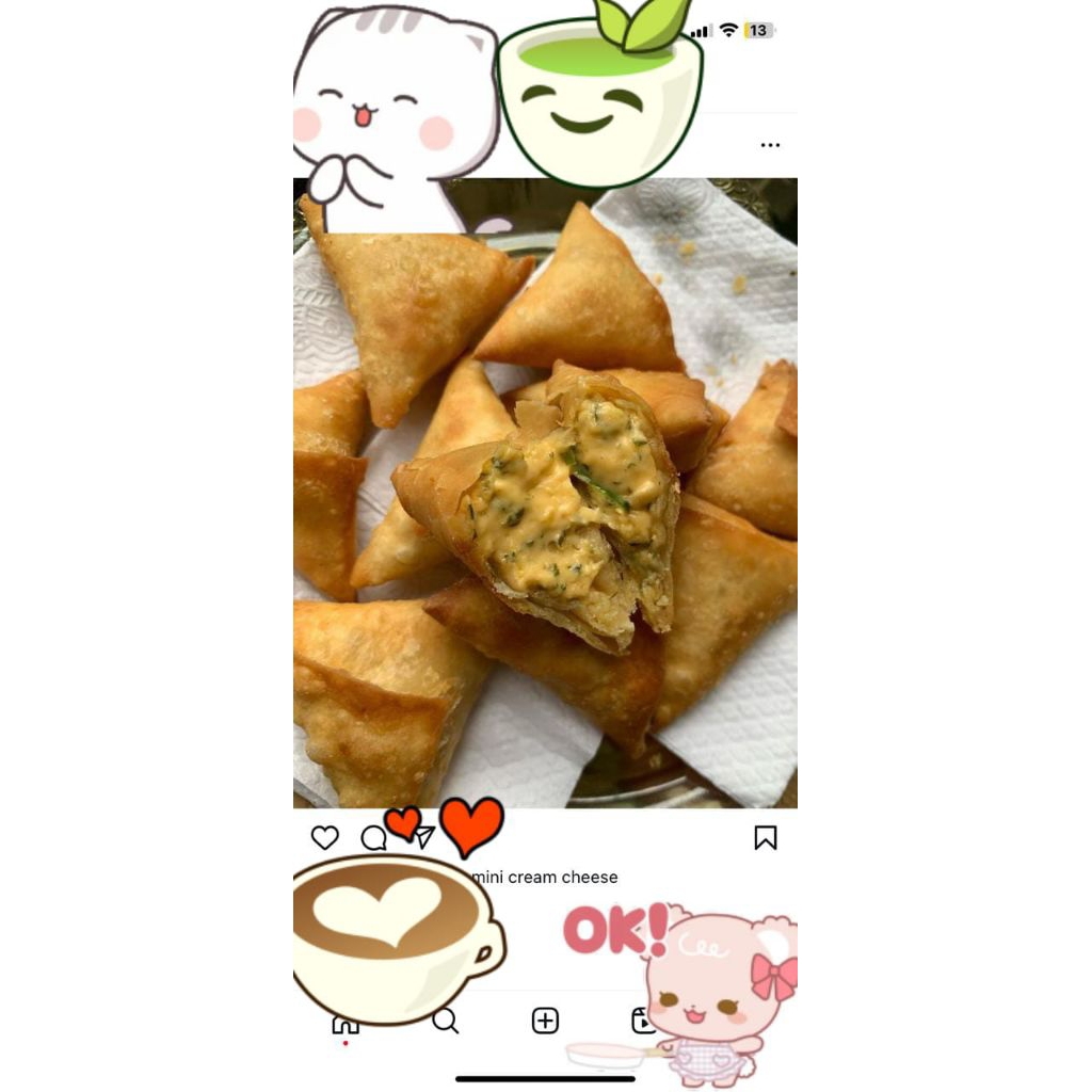 

Sambosa Mini Cream Cheese