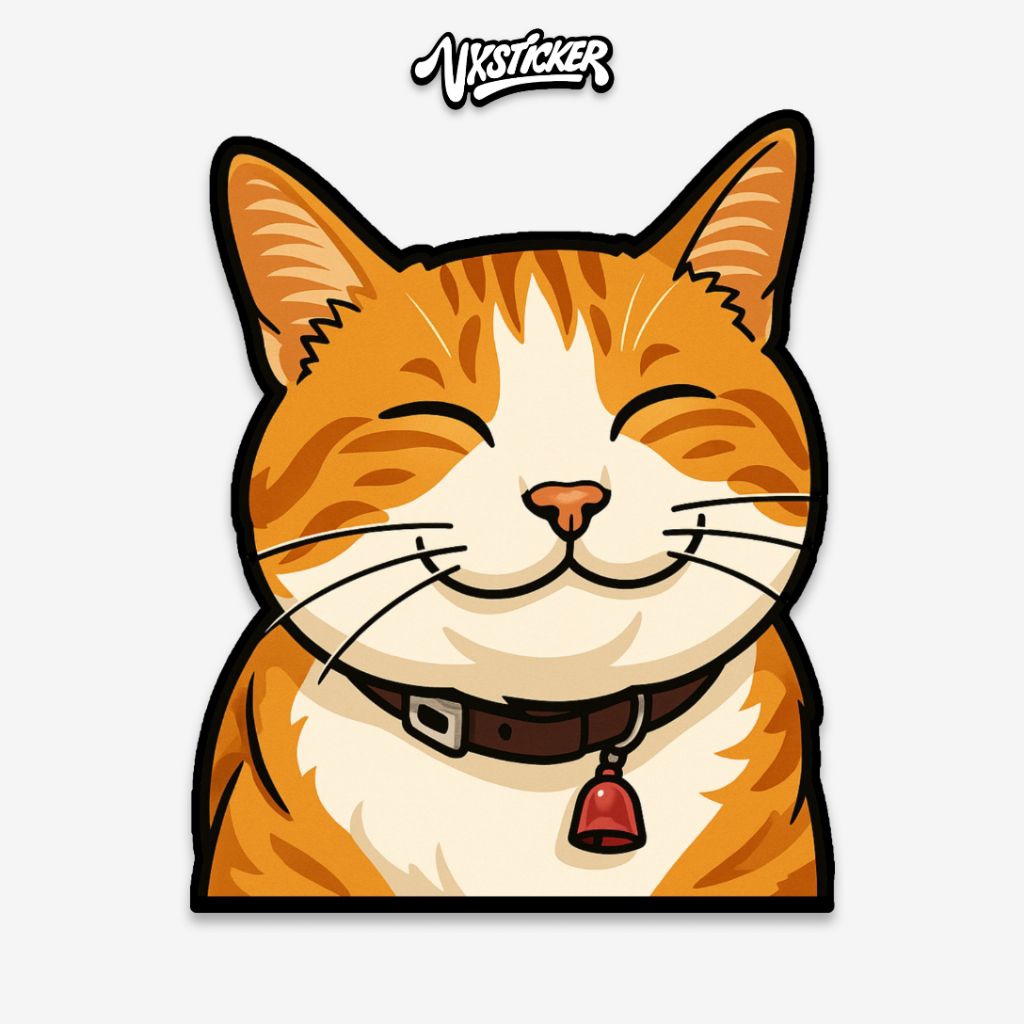 

Stiker/Sticker kucing lucu #48 VXSTICKER