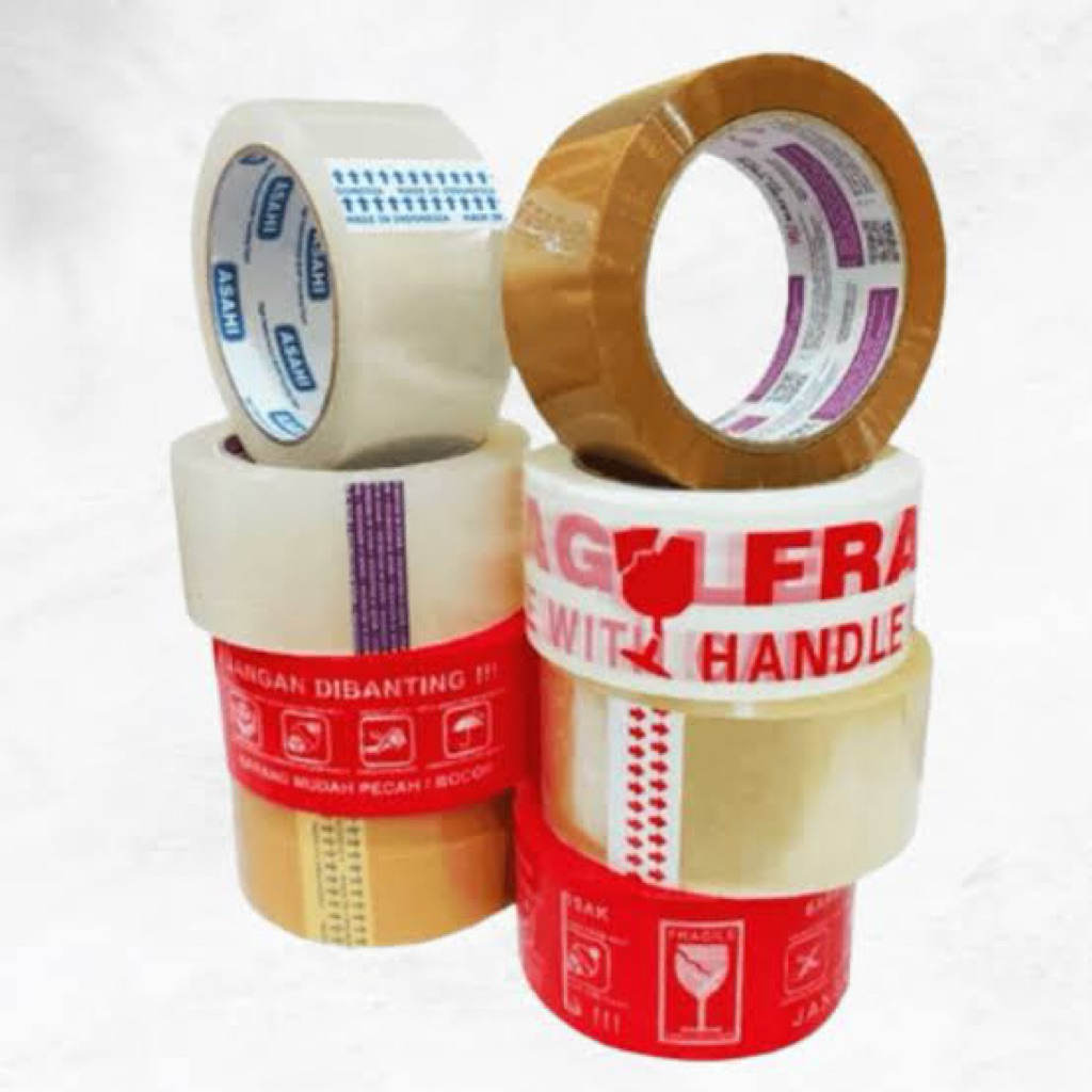 

Selotip / Isolasi / Solatip Bening Coklat