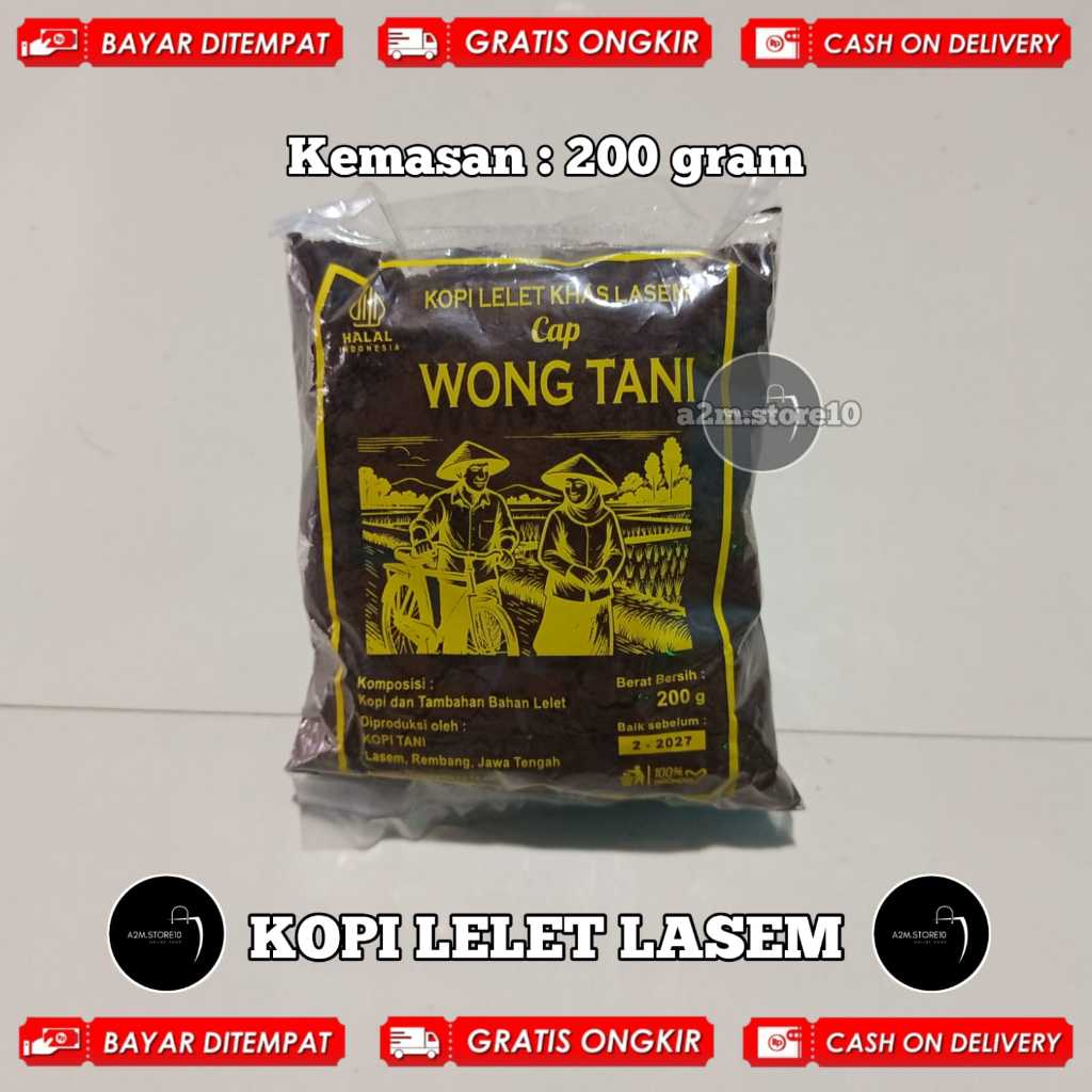 

PROMO KOPI LELET LASEM REMBANG [CAP WONG TANI] TERMURAH TERLARIS KOPI SANTRI VIRAL KOPI BUBUK HALUS