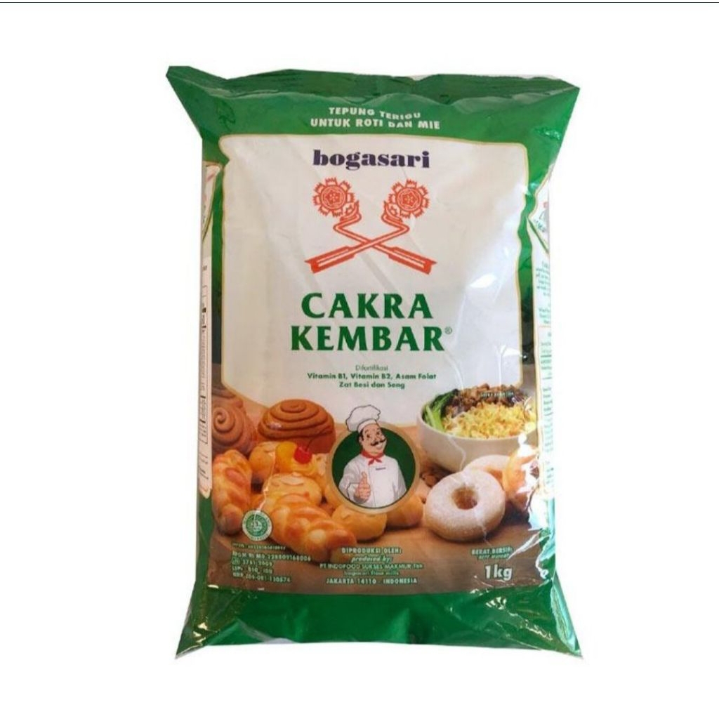 

Cakra Kembar Tepung Terigu Untuk Roti & Mie - Pcs