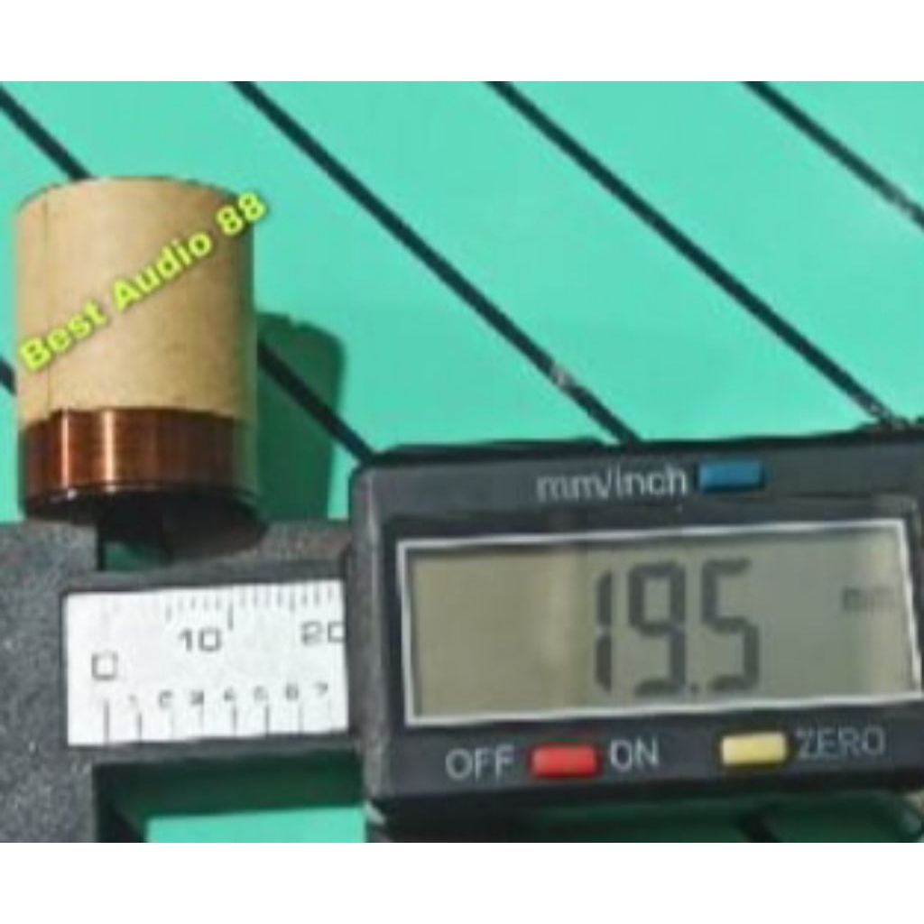 Spul spol spool speaker  3 4  inch 3inch 4inch capton Voice 19.5mm