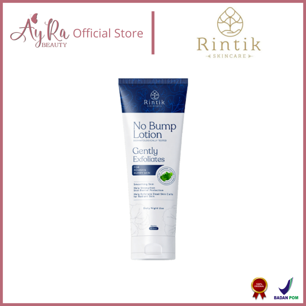 AyRa Beauty - Rintik Skincare - No Bump Lotion/Lotion Tubuh Kulit Bruntusan, Chicken skin, Jerawat P