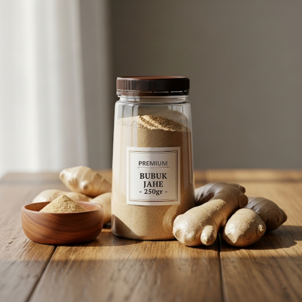 

Bubuk Jahe Premium 100gr - 200gr | Ginger Powder Organik Murni - by Alami Sehati