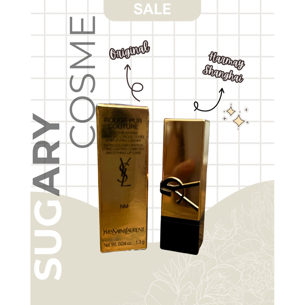 YSL Rouge Pur Couture Lipstick Mini / Travel Size 0.8 1.3 gr original Harmay Shanghai